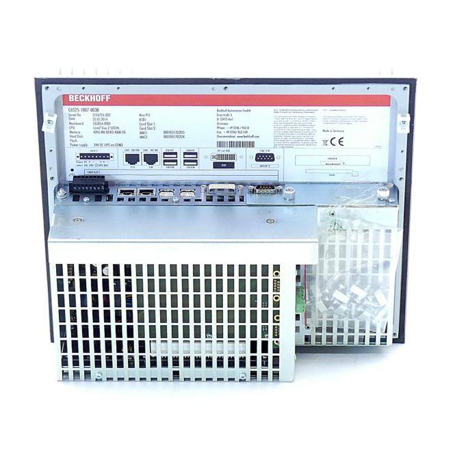 BECKHOFF Lüfterloser Einbau-Industrie-PC (C6525-1007-0030)