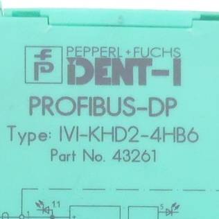 PEPPERL+FUCHS Profibus-DP 050807 43261 (43261)