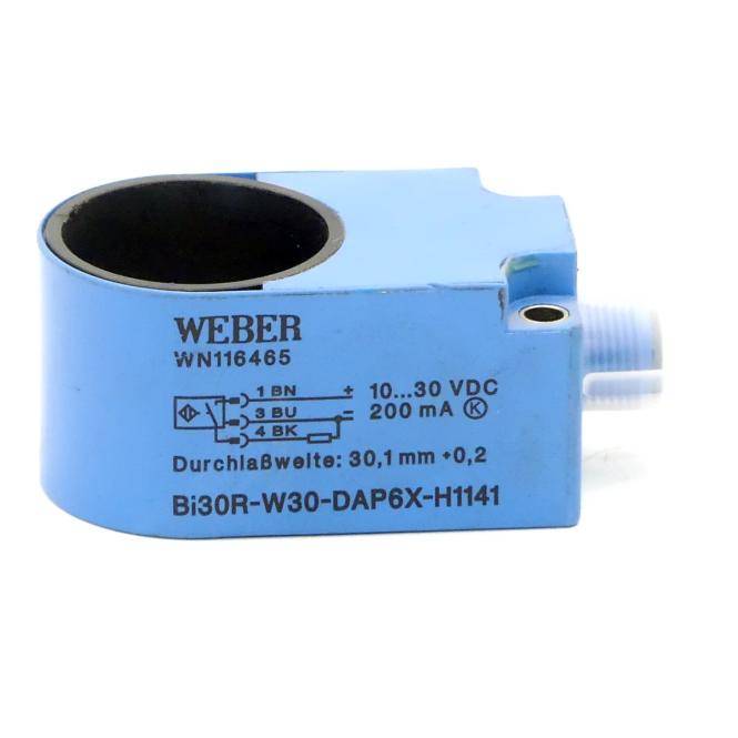 WEBER induktiver Ringsensor Bi30R-W30-DAP6X-H1141 (WN116465)