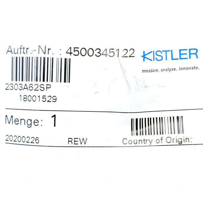 Kistler Drehsteife Miniatur-Kupplung 2303A62SP (18001529)