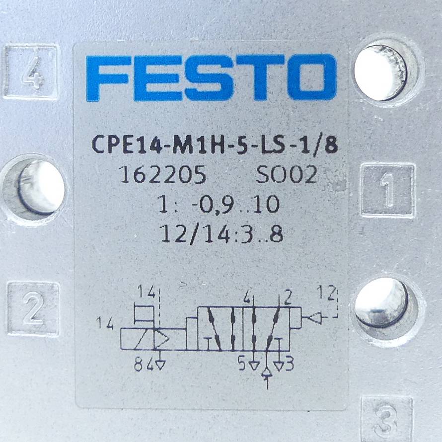 FESTO Magnetventil CPE14-M1H-5-LS-1/8 (162205)