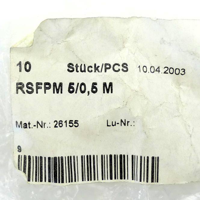 lumberg Sensorkabel RSFPM 5/0,5 M (RSFPM 5/0,5 M)