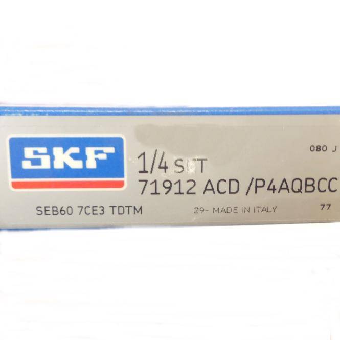 SKF Hochleistungs-Schrägkugellager P4AQBCC (71912 ACD)