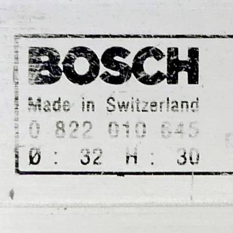 Bosch Kurzhubzylinder (0 822 010 645)