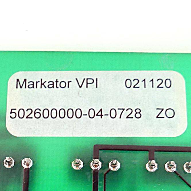 Markator Platine 02120 (502600000-04-0728)