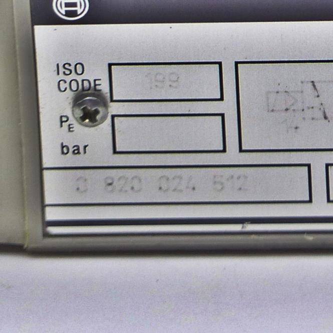 BOSCH 5/2-Wegeventil, Serie IS12, (0 820 024 512)