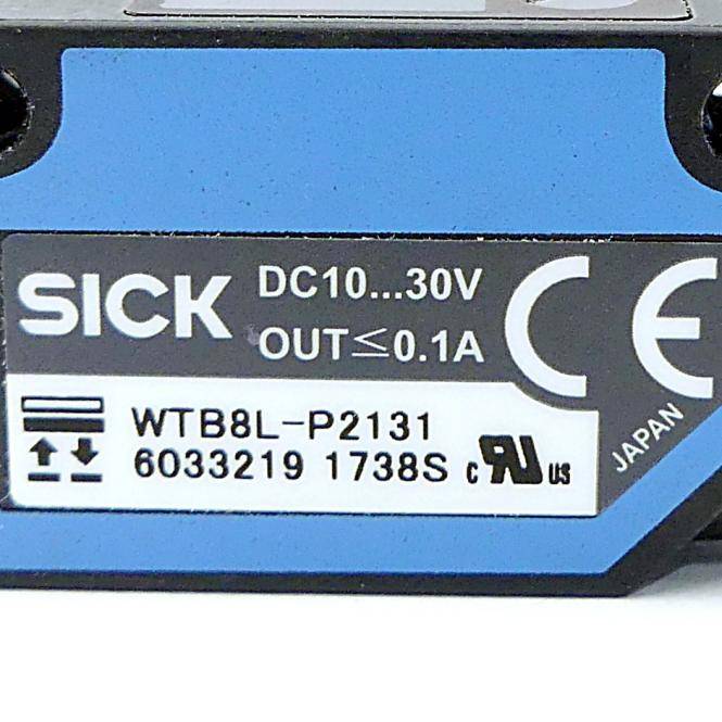 SICK W8 Laser Kubisch Optischer Sensor 6033219 (WTB8L-P2131)