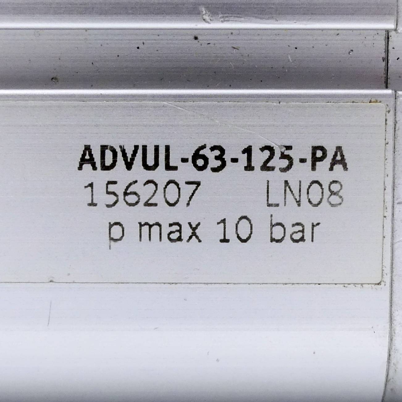 FESTO Kompaktzylinder ADVU-63-125-P-A (156207)