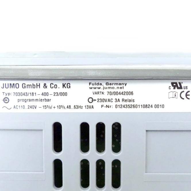 JUMO Kompaktregler (703043/181-400-23/000)