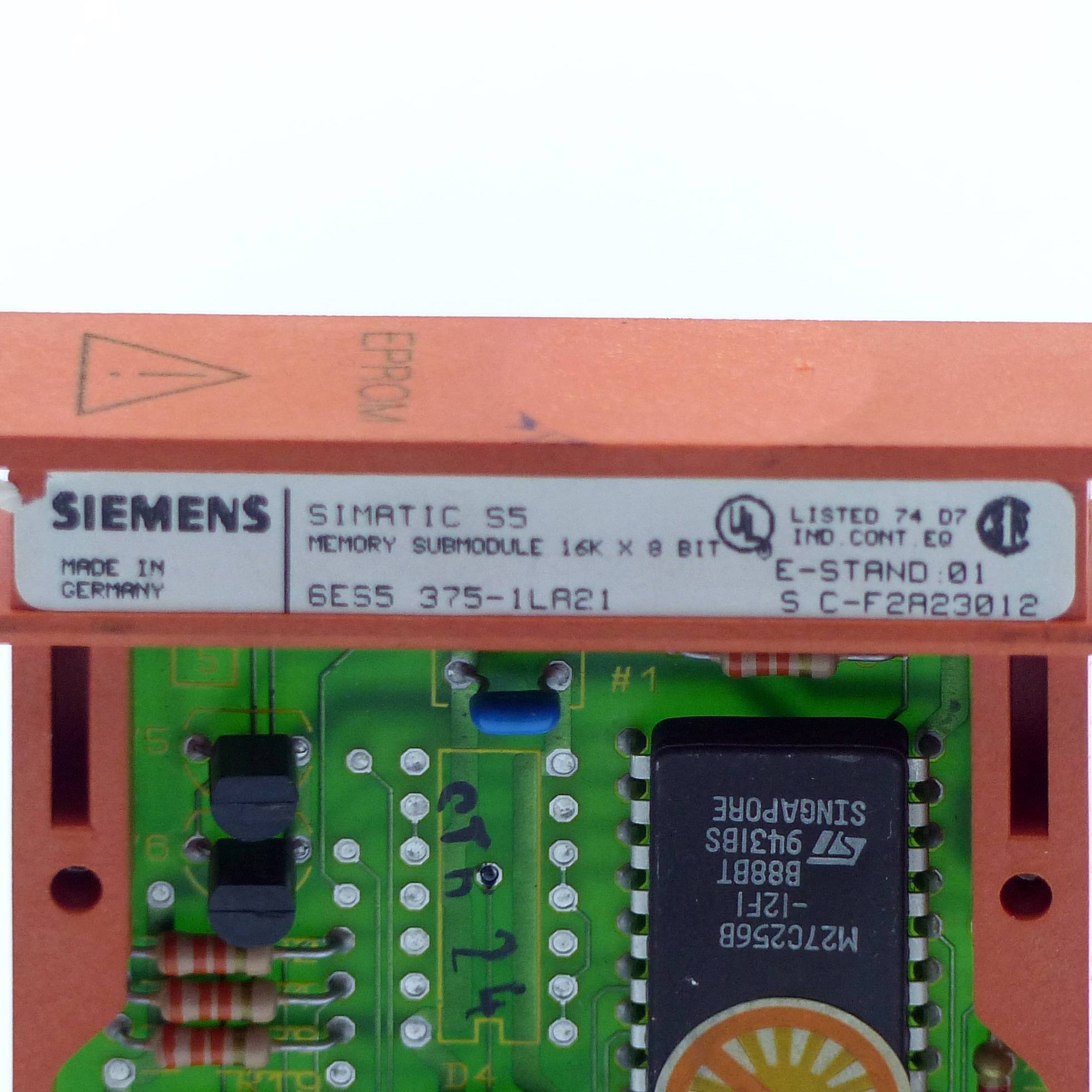 Siemens Speichermodul Simatic S5 (6ES5-375-1LA21)
