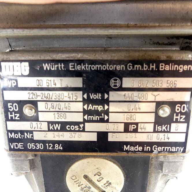 WEG Drehstrommotor OD 614 T (3 842 503 586)