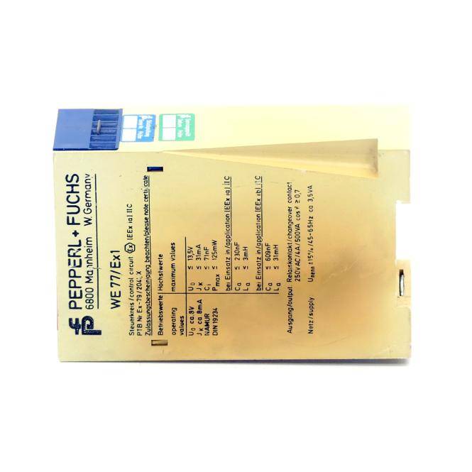 PEPPERL+FUCHS Schaltverstärker WE77/Ex1 (01544 S)