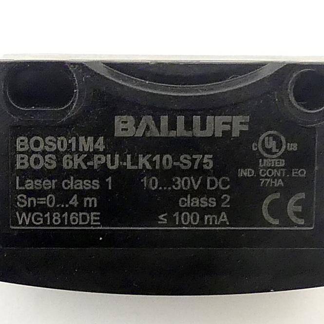 BALLUFF Optoelektronischer Sensor BOS01M4 (BOS 6K-PU-LK10-S75)