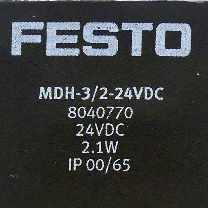 FESTO Vorsteuerventil MDH-3/2-24VDC (8040770)