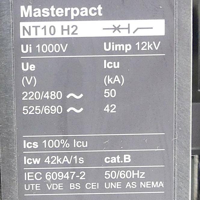 Schneider Electric Elektrischer Grundschalter (Masterpact NT10 H2)
