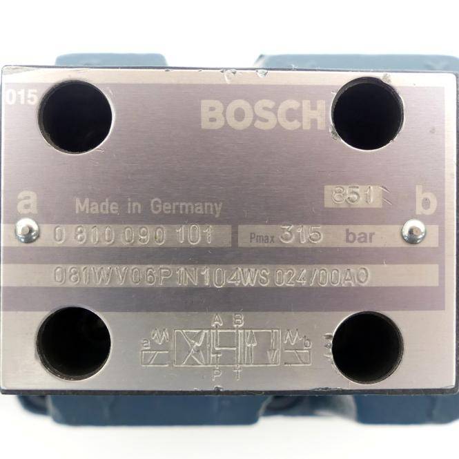 Bosch Vorgesteuertes 4/3-Wegeventil 081WV25P1N302PYWS024/00B0 (0 810 010 713 + 0 810 090 101)