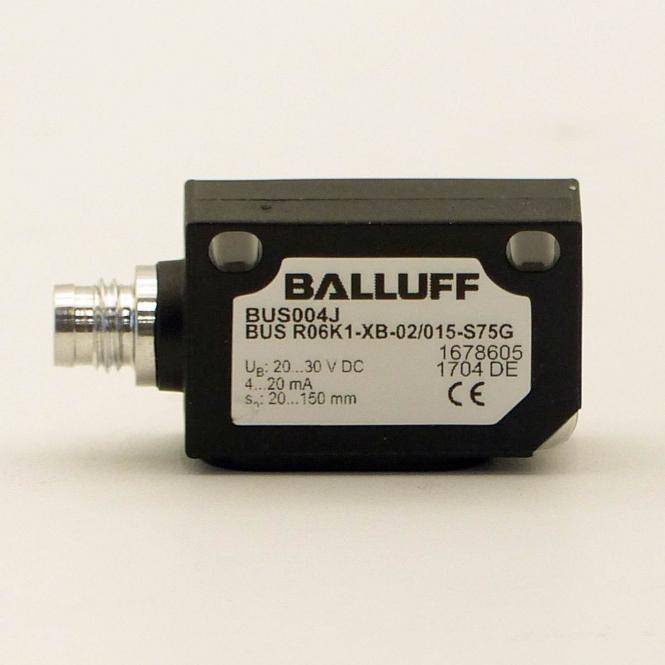BALLUFF Ultraschall-Sensor BUS004J (BUS R06K1-XB-02/015-S75G)