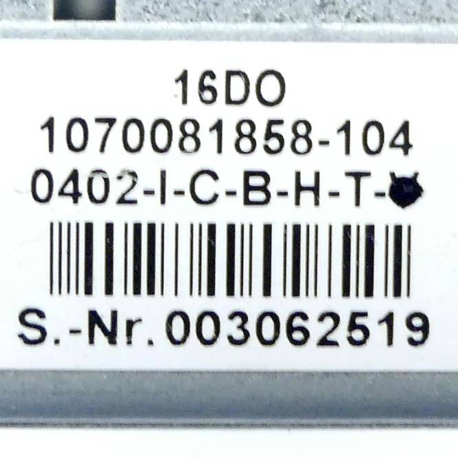BOSCH SPS Profibus Baugruppe 16DO (1070081858-104)