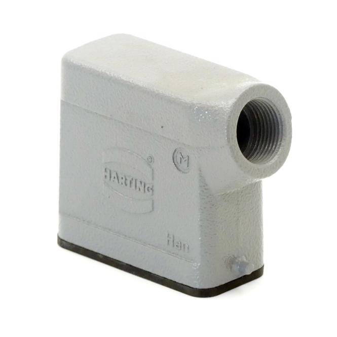 HARTING Tüllengehäuse niedrig, seitlicher Kabelgang 1900101540 (112715)