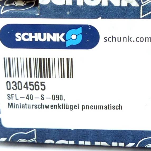 SCHUNK Miniaturschwenkflügel pneumatisch SFL-40-S-090 (0304565)