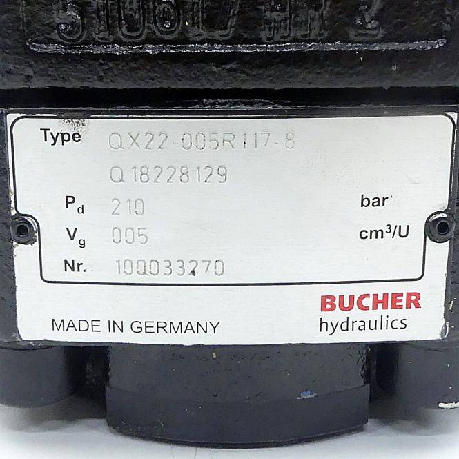 BUCHER HYDRAULICS Innenzahnrad-Pumpe QX22-005R117-8 (Q18228129)