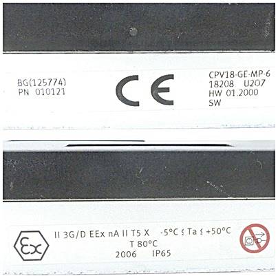 FESTO Elektrik-Anschaltung CPV18-GE-MP-6 (18208)