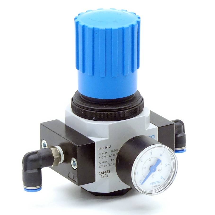 FESTO Druckregelventil (LR-D-MIDI 186452 T908)