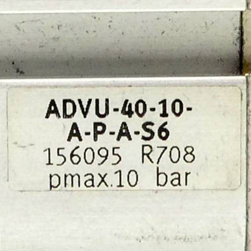 FESTO Kompaktzylinder ADVU-40-10-A-P-A-S6 (156095)