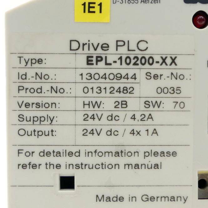 Lenze Antriebs-SPS EPL-10200-XX (13040944)