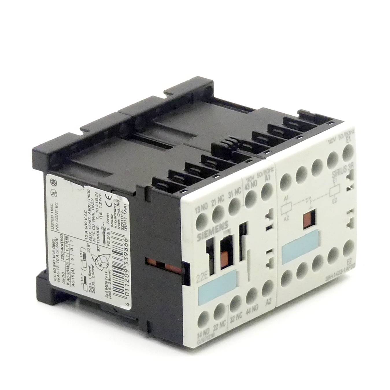 Siemens Hilfsschütz (3RH1422-1AF00)