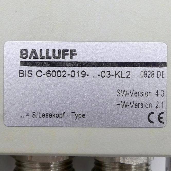 BALLUFF Auswerteeinheit BIS C-650 (BIS C-6002-019-...-03-KL2)