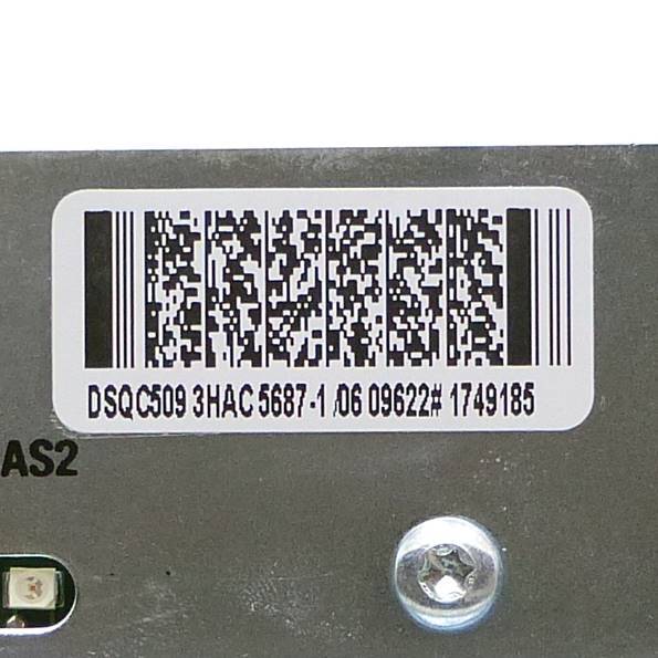 ABB Motors Robotics Connection Unit DSQC 509 (3HAC5687-1)