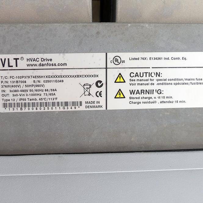 Danfoss Frequenzumrichter (FC-102P37KT4E55H1XGXXXXSXXXXAXBXCXXXXDX)