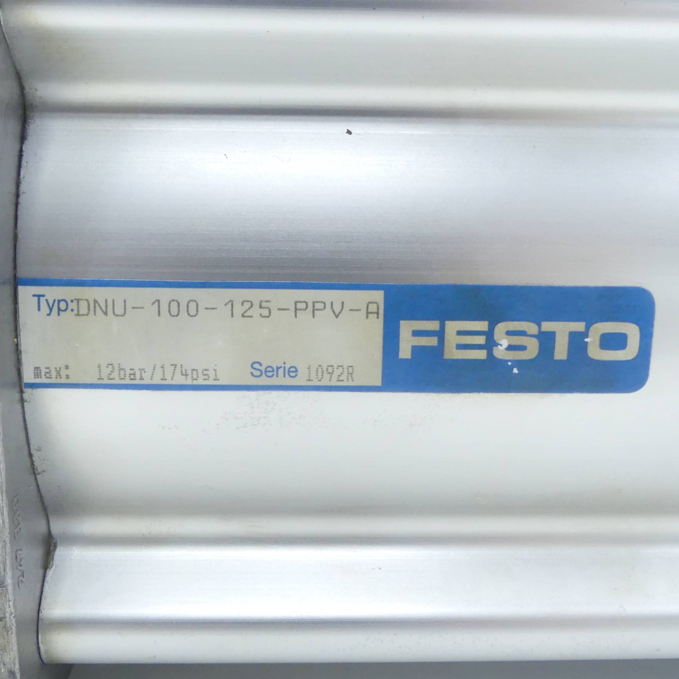 FESTO Pneumatikzylinder DNU-100-125-PPV-A (DNU-100-125-PPV-A)