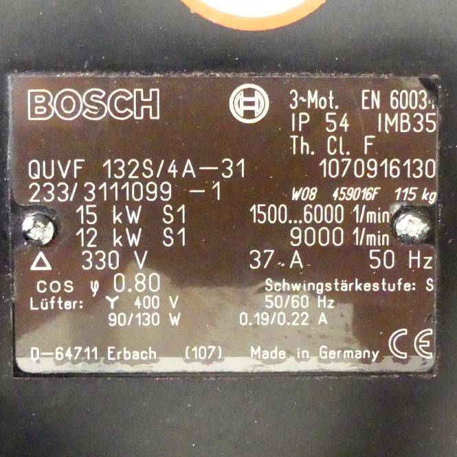 Bosch 3 Phasen Motor QUVF 132S/4A-31 (1070916130)