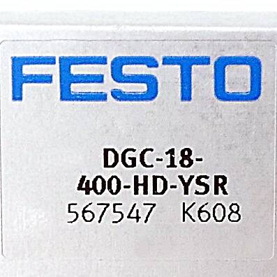 FESTO Linearantrieb mit Schwerlastführung DGC-18-400-HD-YSR (567547)