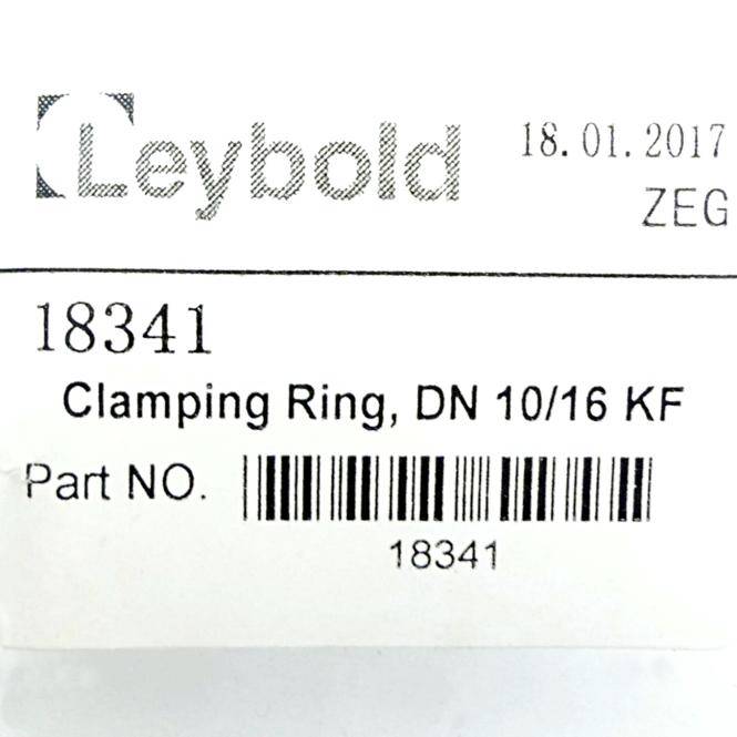 leybold 5 Stück Spannringe DN 10/16 KF (18341)