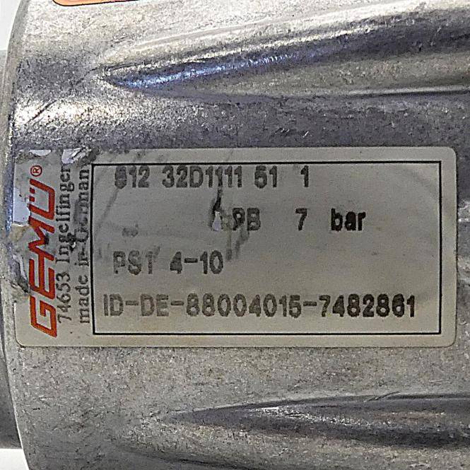 GEMÜ Geradsitzventil 512 32D1111 51 1 (512 32D1111 51 1)