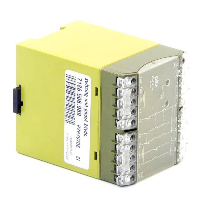 Pilz Sicherheitsrelais PONZ/4 PONZ/4 24VDC 3S/1S1Ö (474995)