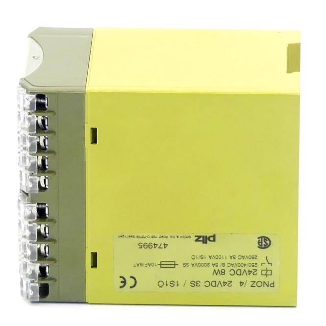 Pilz Sicherheitsrelais PONZ/4 PONZ/4 24VDC 3S/1S1Ö (474995)