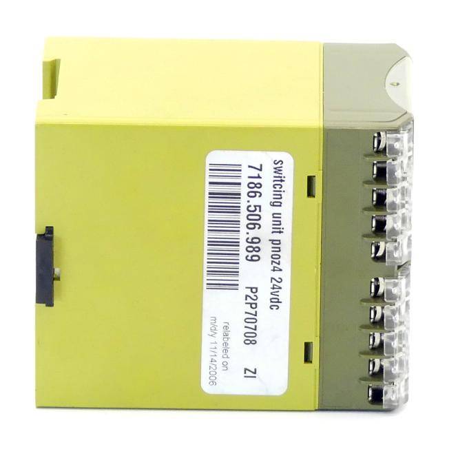 Pilz Sicherheitsrelais PONZ/4 PONZ/4 24VDC 3S/1S1Ö (474995)
