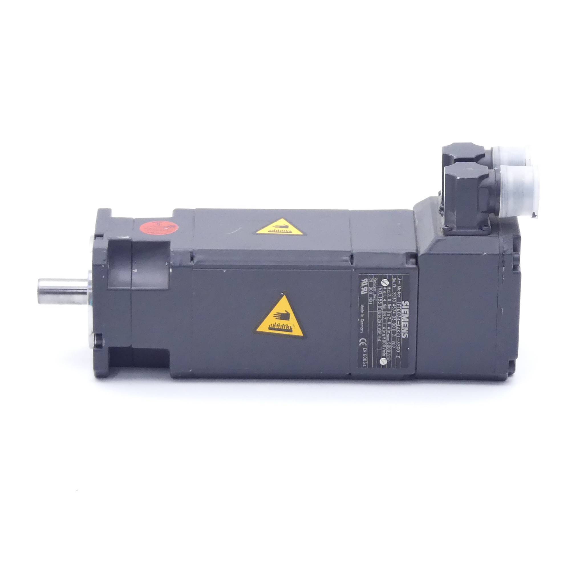 Siemens Servomotor (1FT6034-4AK71-3SG0-Z)