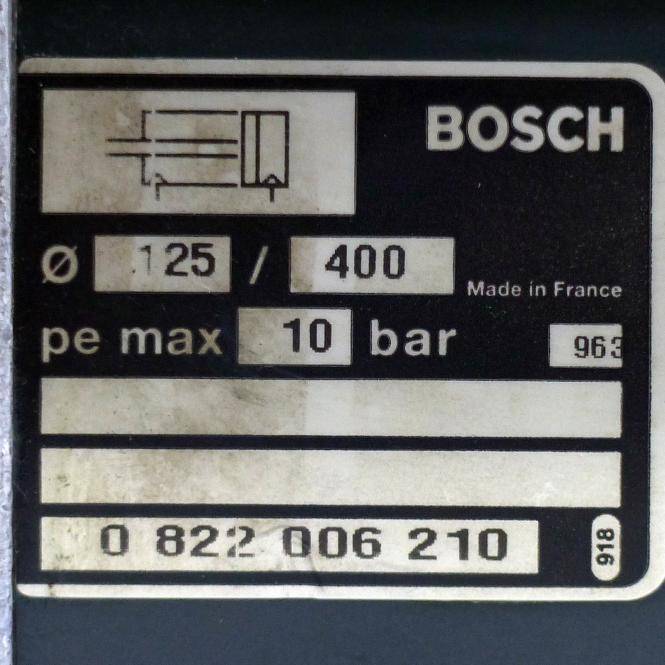 BOSCH Pneumatikzylinder (0 822 006 210)