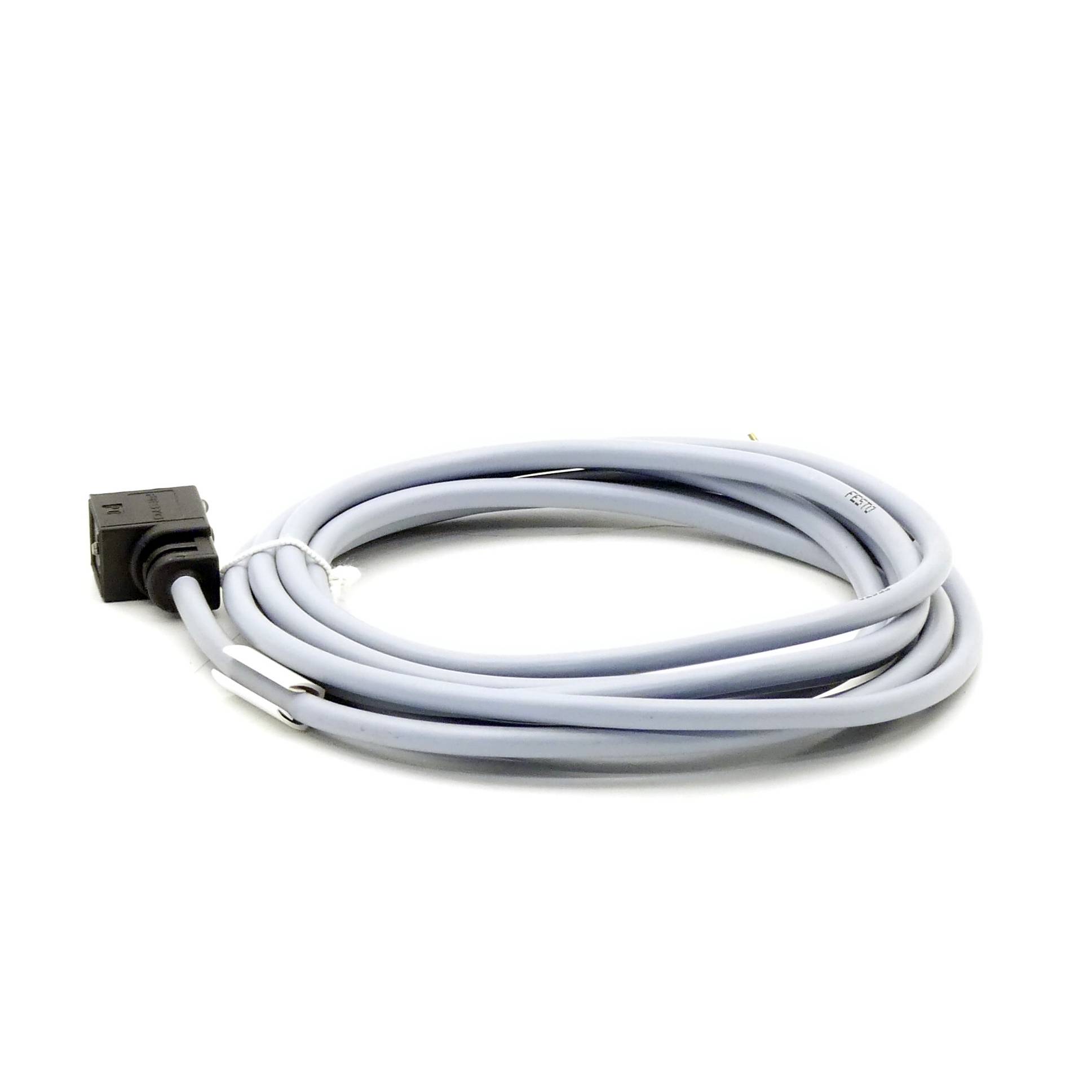 FESTO 2 Stück Steckdosenleitung 30943 (KME-1-24-2,5-LED )