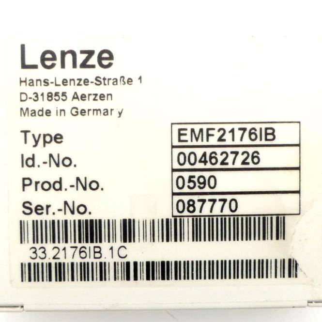 Lenze Systembus EMF2176IB (00462726)
