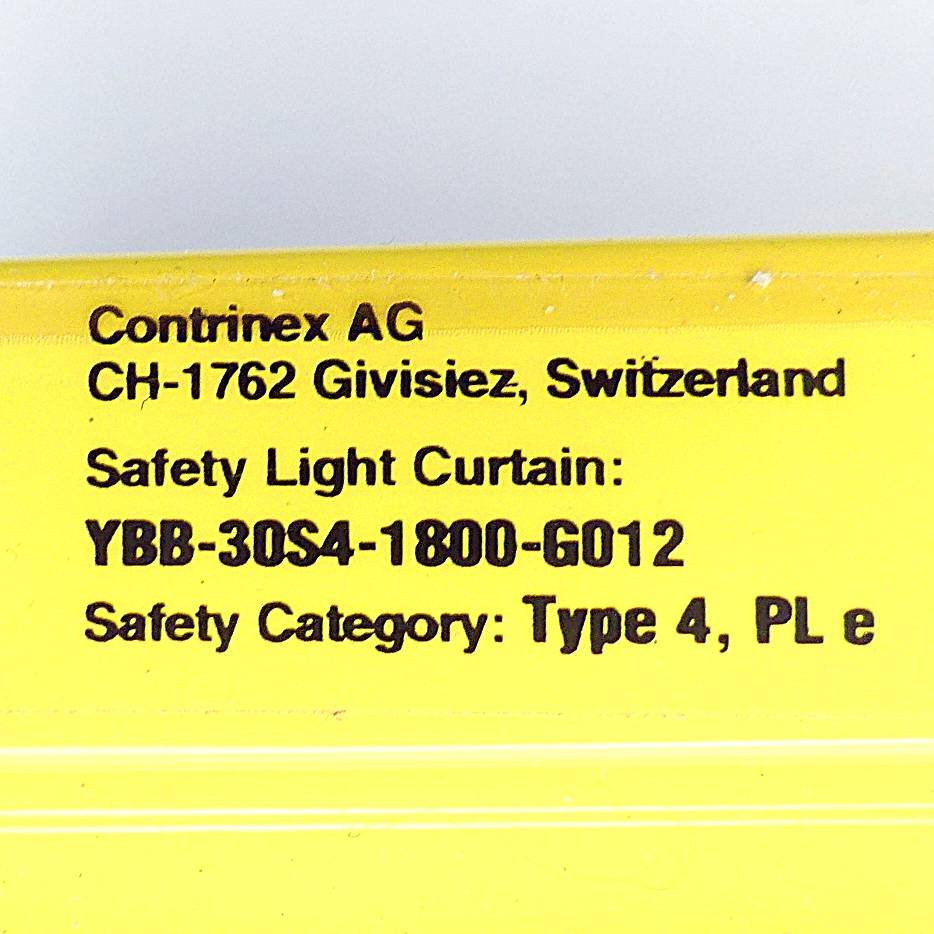 Contrinex Sicherheitslichtvorhang Sender (ybb-30r4-1800-G012)