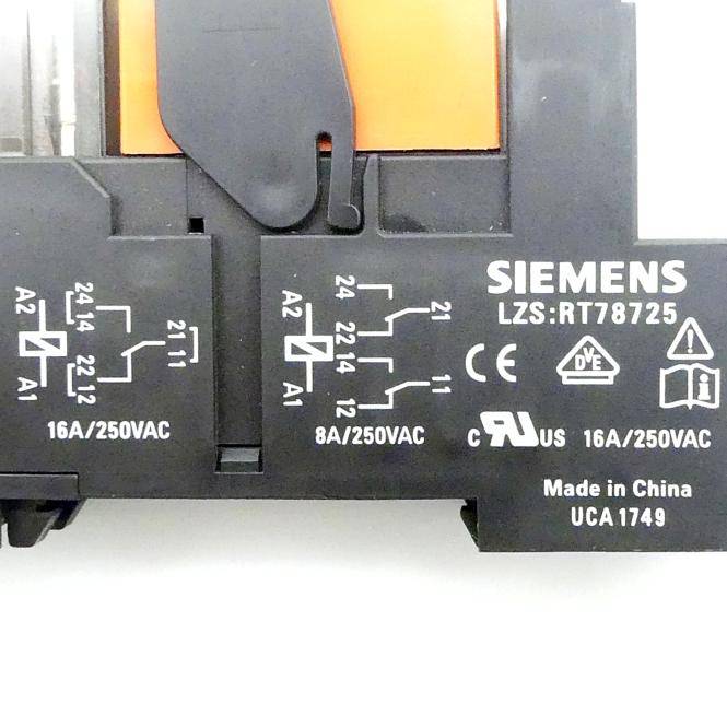 Siemens 5 Stück Steckrelaiskoppler (RT4A4L24)