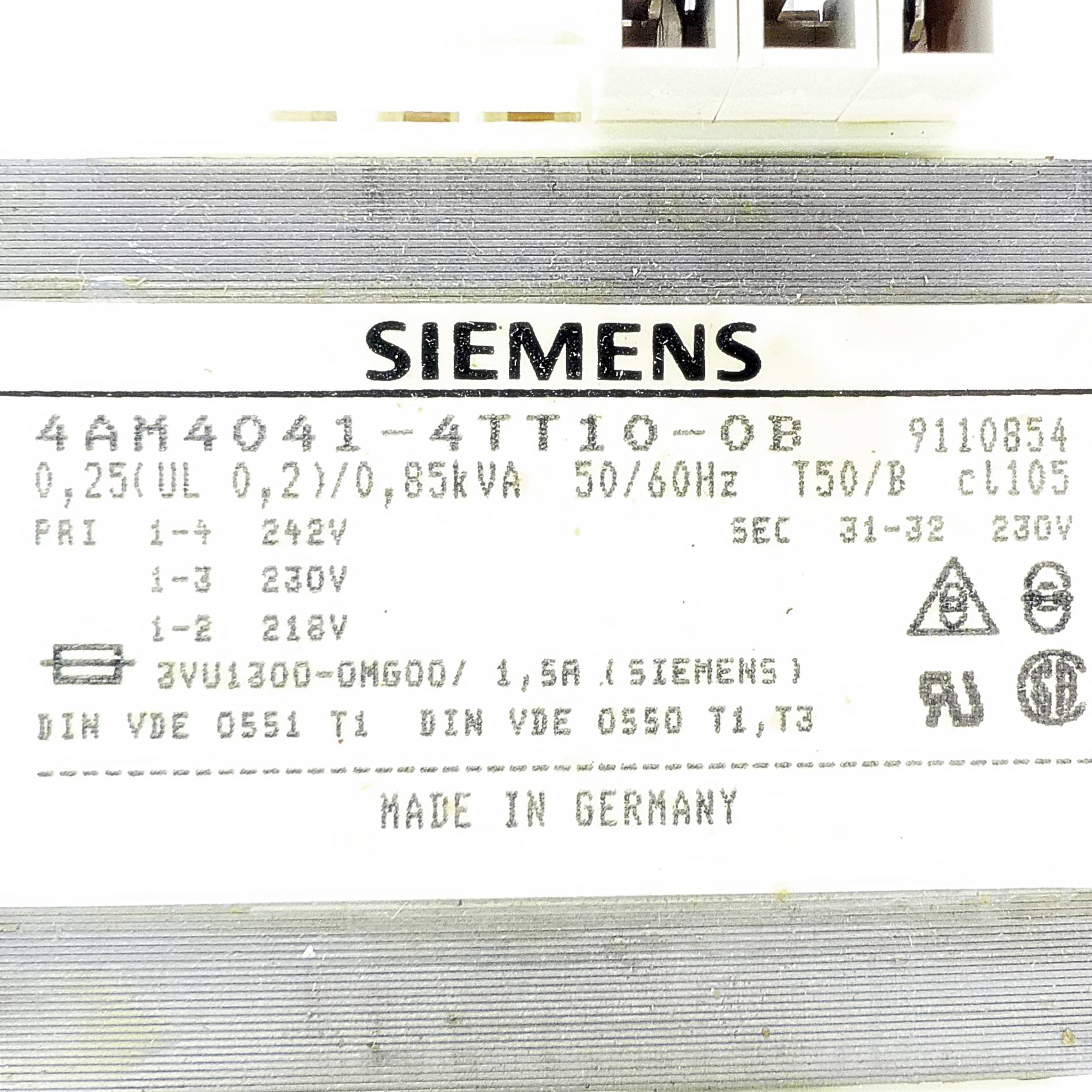 Siemens Transformator (4AM4041-4TT10-0B)