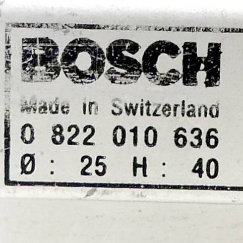 BOSCH Pneumatikzylinder (0822010636)