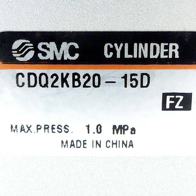 SMC Pneumatikzylinder (CDQ2KB20-15D)